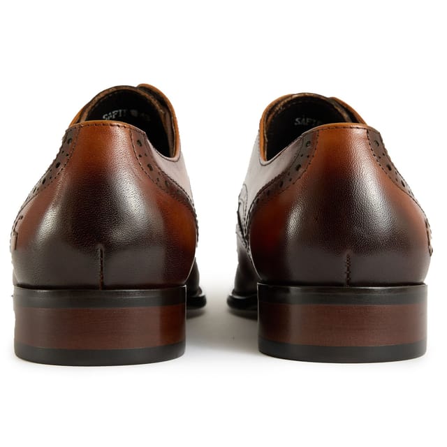 Simon Carter SIMON CARTER Men's Safi Brogue Shoes in Tan - 3