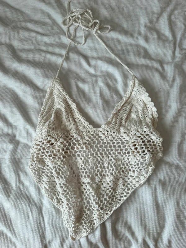 Bershka Crochet top