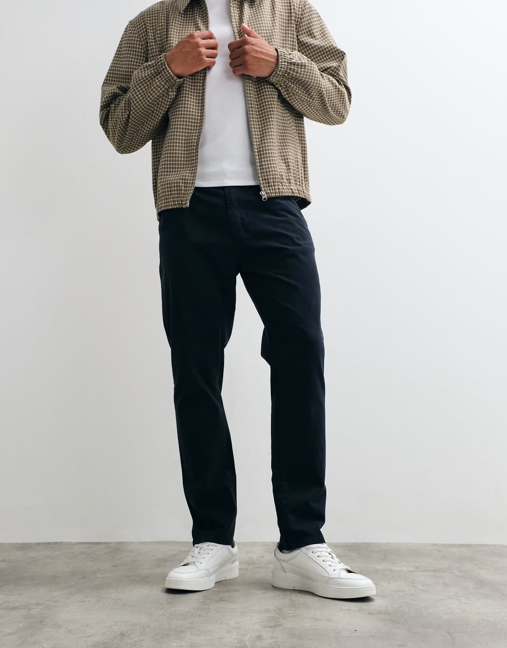ASOS ASOS Brave Soul Navy Chino Trousers