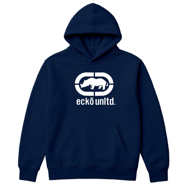Ecko Untld. Ecko Untld. Men's Epic Logo Hoodie in Navy - 2