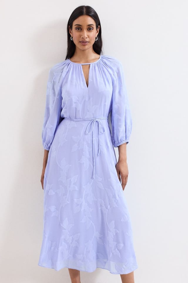 Phase Eight Phase Eight Women's Liona Floral Dress in Baby Blue - 3