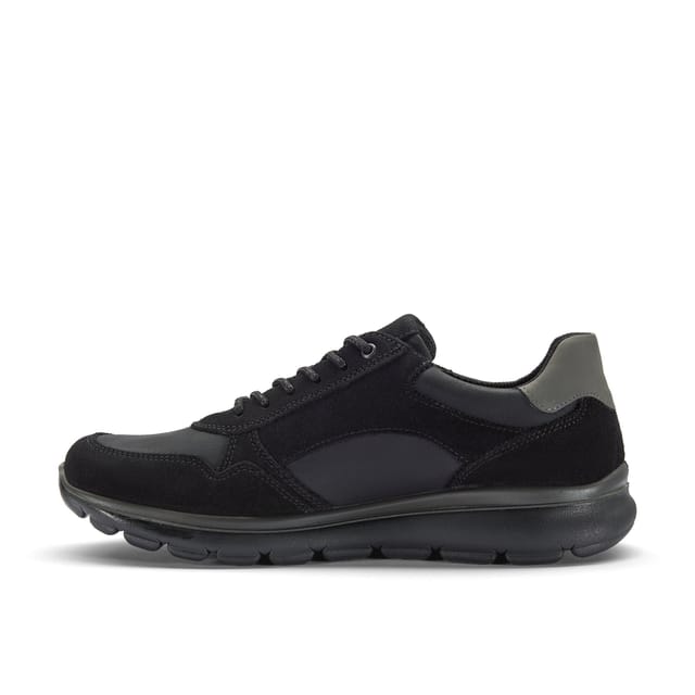Clarks Clarks Men's Siena Zip Black Leather Lace Up - 2