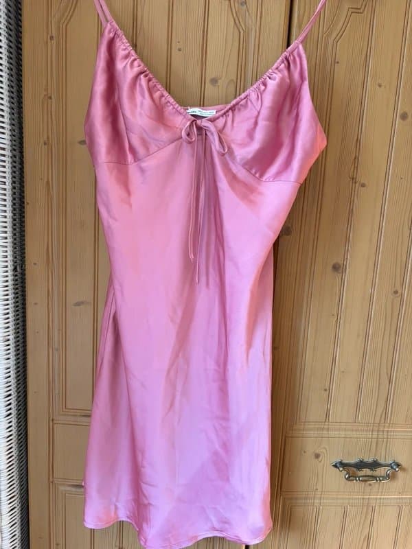 Bershka Satin Slip Dress