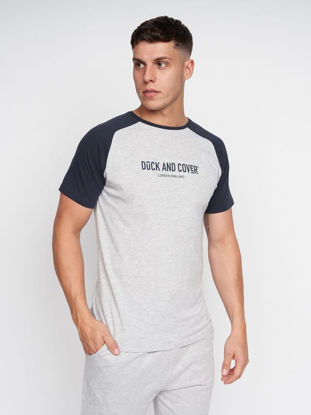 Duck&Cover Duck&Cover Men's Vianney Loungewear Set in Grey - 3