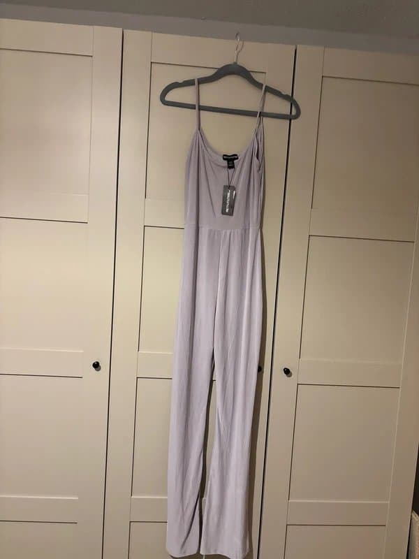 PLT PLT petite lilac slinky jumpsuit