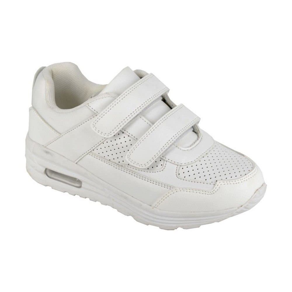 Rdek Rdek Men's Felix II Plain PU Trainers in White