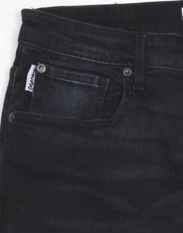 Money Money Men's Ape Embossed Jeans in Navy - 3
