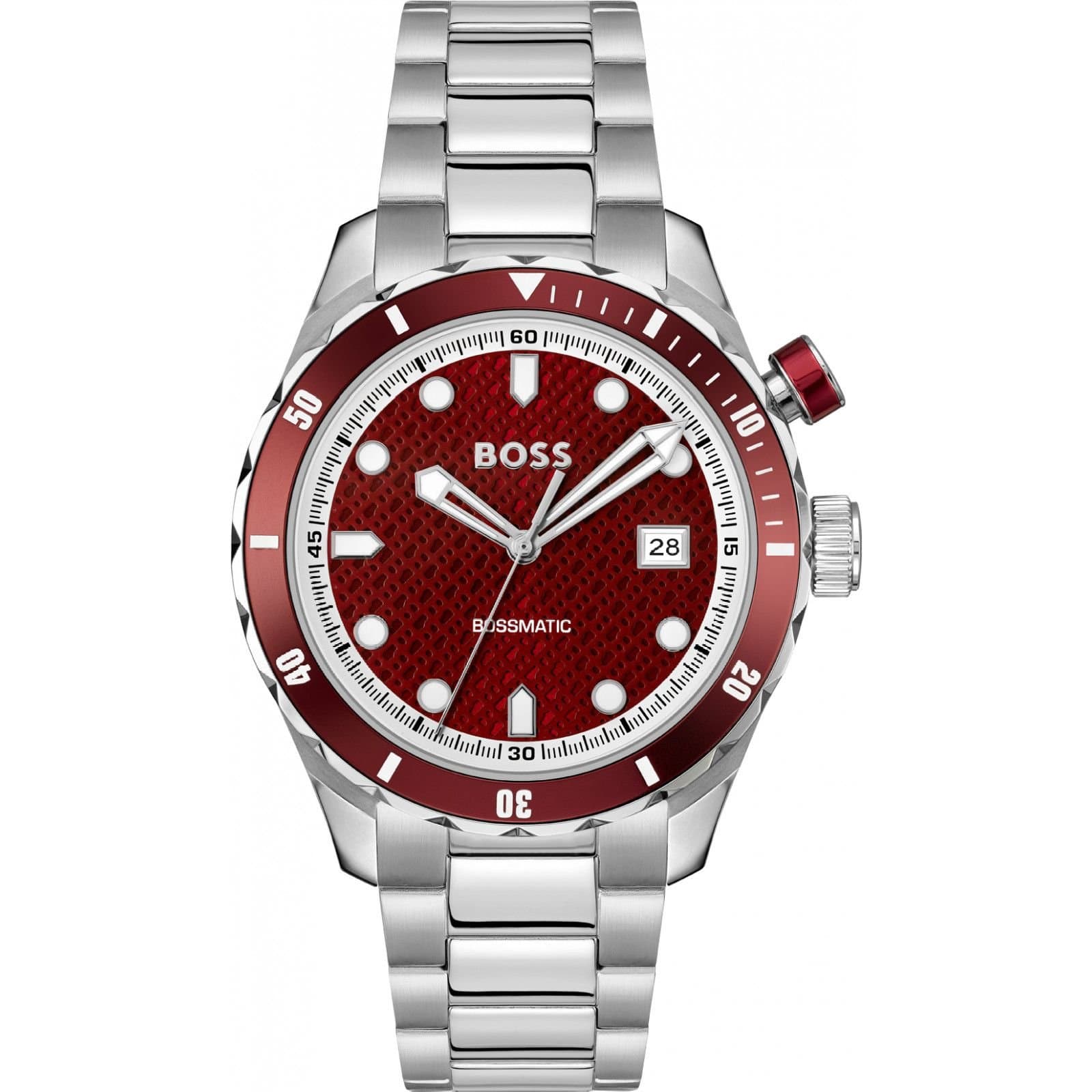 Boss BOSS Men's 1514179 matic 42mm Automatic Watch in Silver
