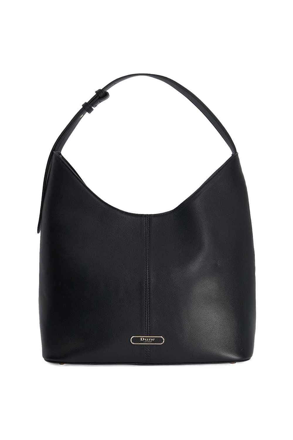 Dune London Dune London Women's 'Delightfully' Leather Shoulder Bag in Black