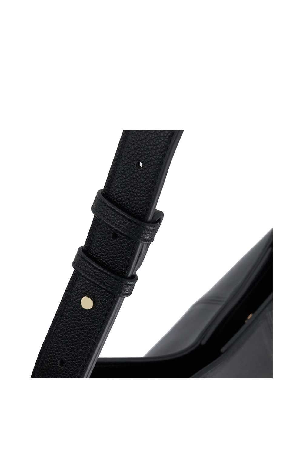 Dune London Dune London Women's 'Delightfully' Leather Shoulder Bag in Black - 4