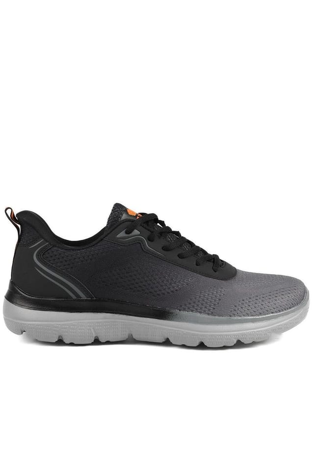Pavers Pavers Men's Wide Fit Active Trainers with Memory Foam Insole in Dark Grey - 2