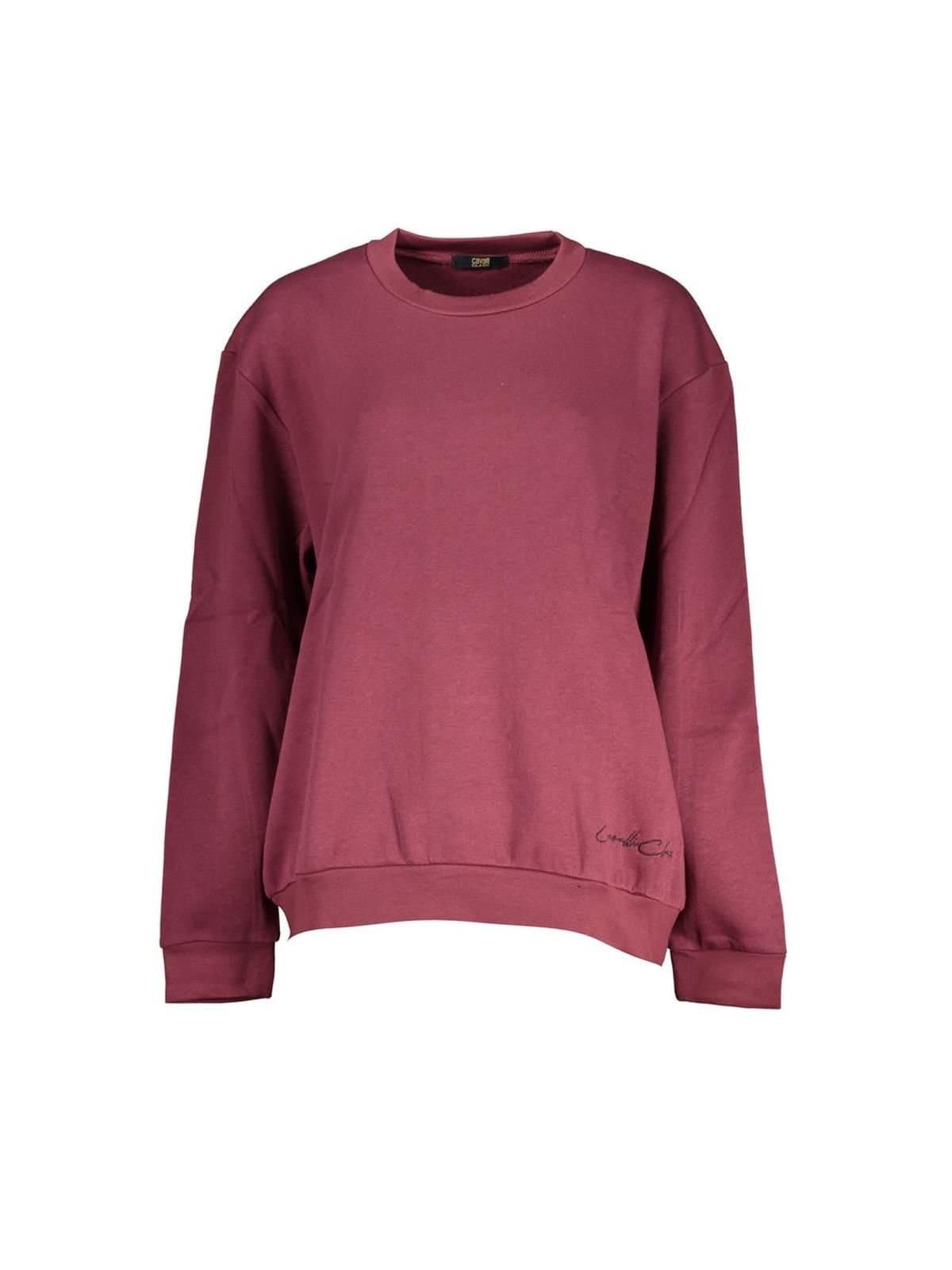 Cavalli Class Cavalli Class Women's Purple Cotton Sweater