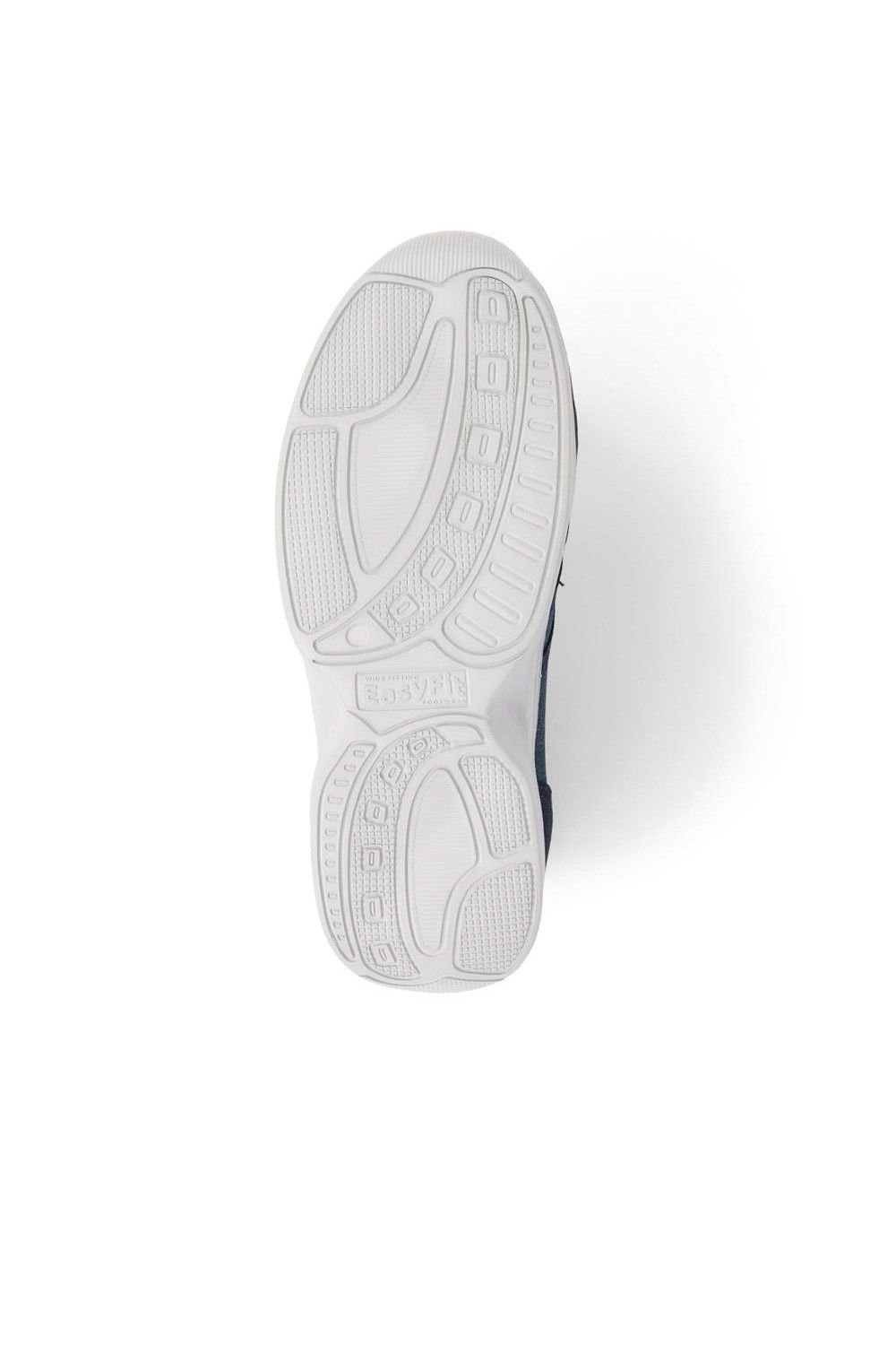 Easyfit Easyfit Women's Extra-Wide Bungee Lace Trainers in Navy - 4