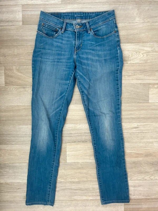 Levis Levi's Women's Bold Curve Modern Rise Slim Skinny Jeans W28 Vintage Y2k