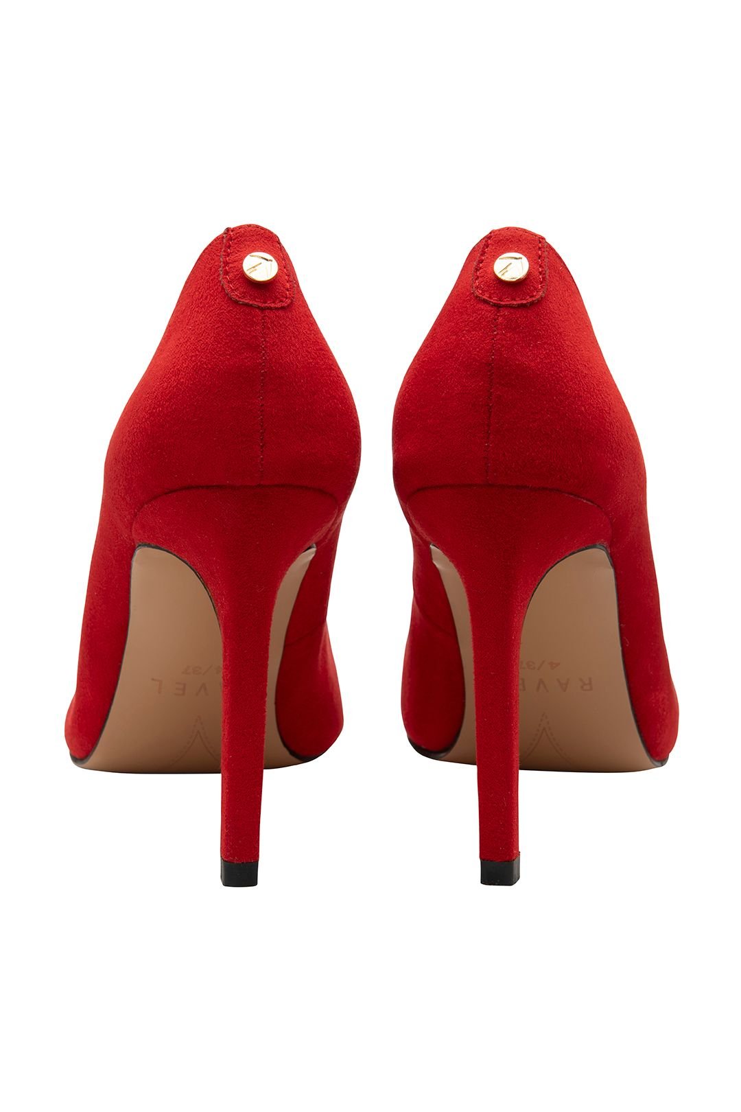 Ravel Ravel Women's 'Edson' Stiletto-Heel Court Shoes in Red - 3