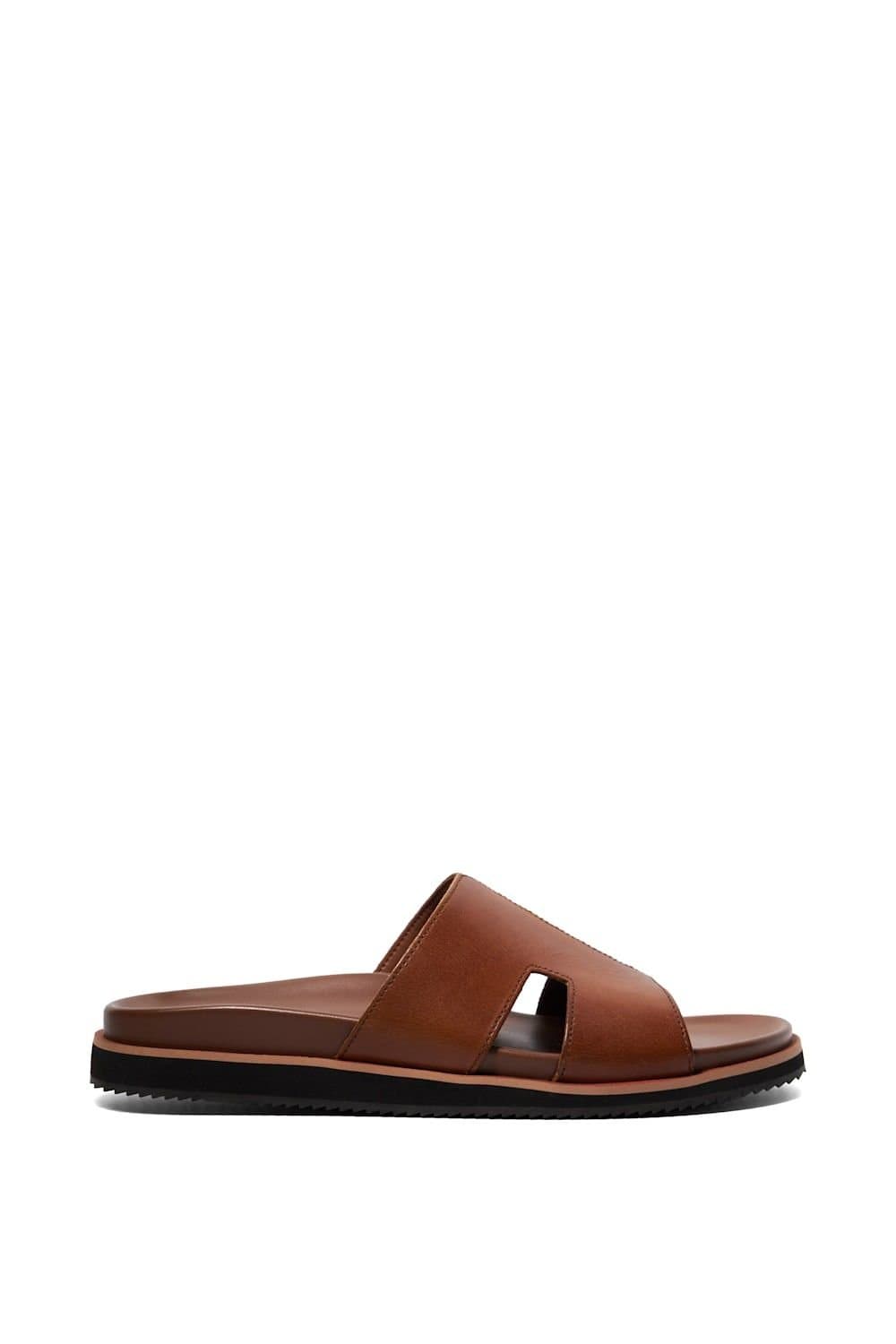 Dune London Dune London Men's 'Insight' Leather Sandals in Brown