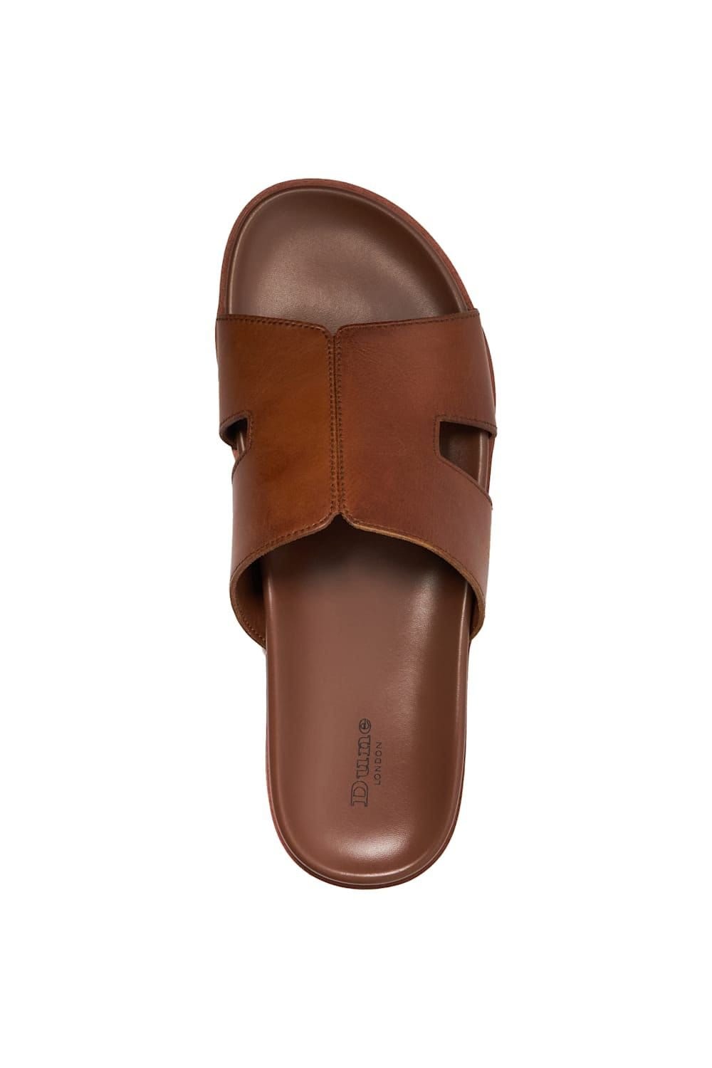 Dune London Dune London Men's 'Insight' Leather Sandals in Brown - 4