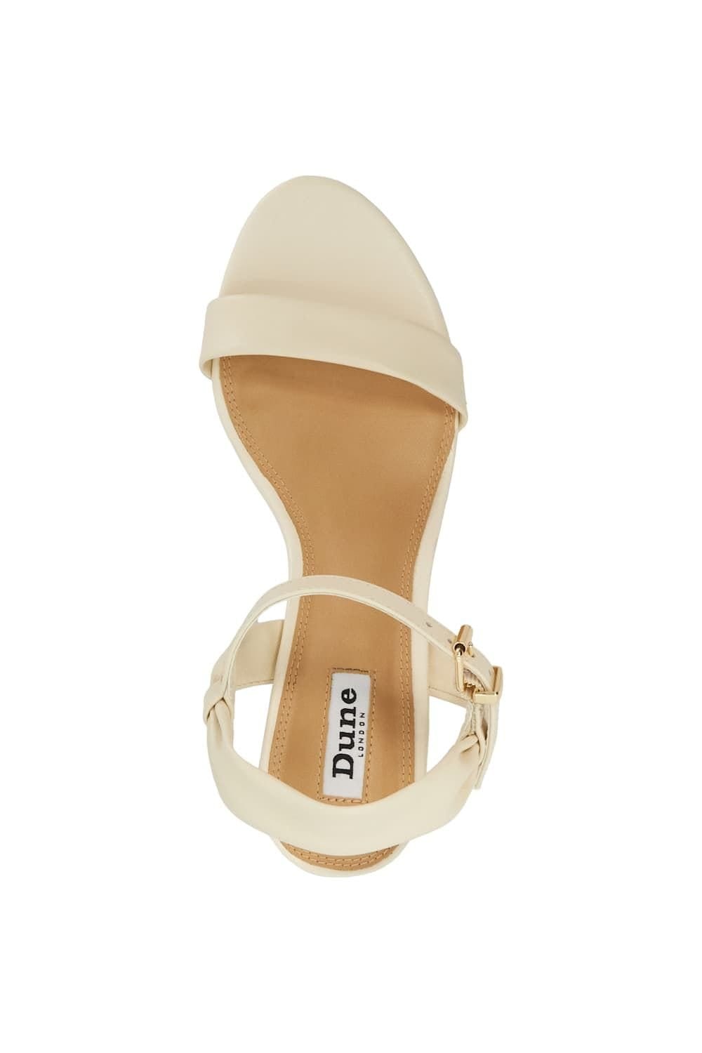 Dune London Dune London Women's 'Jaliz' Leather Sandals in Natural - 4