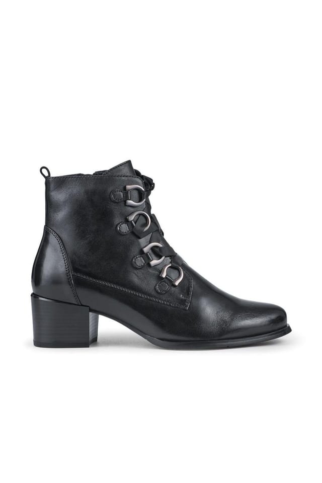 Jones Bootmaker Jones Bootmaker Women's Legacy Leather Ankle Boots in Black - 2