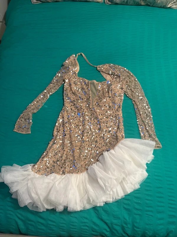 Asos luxe Sequin dress with trim - 1