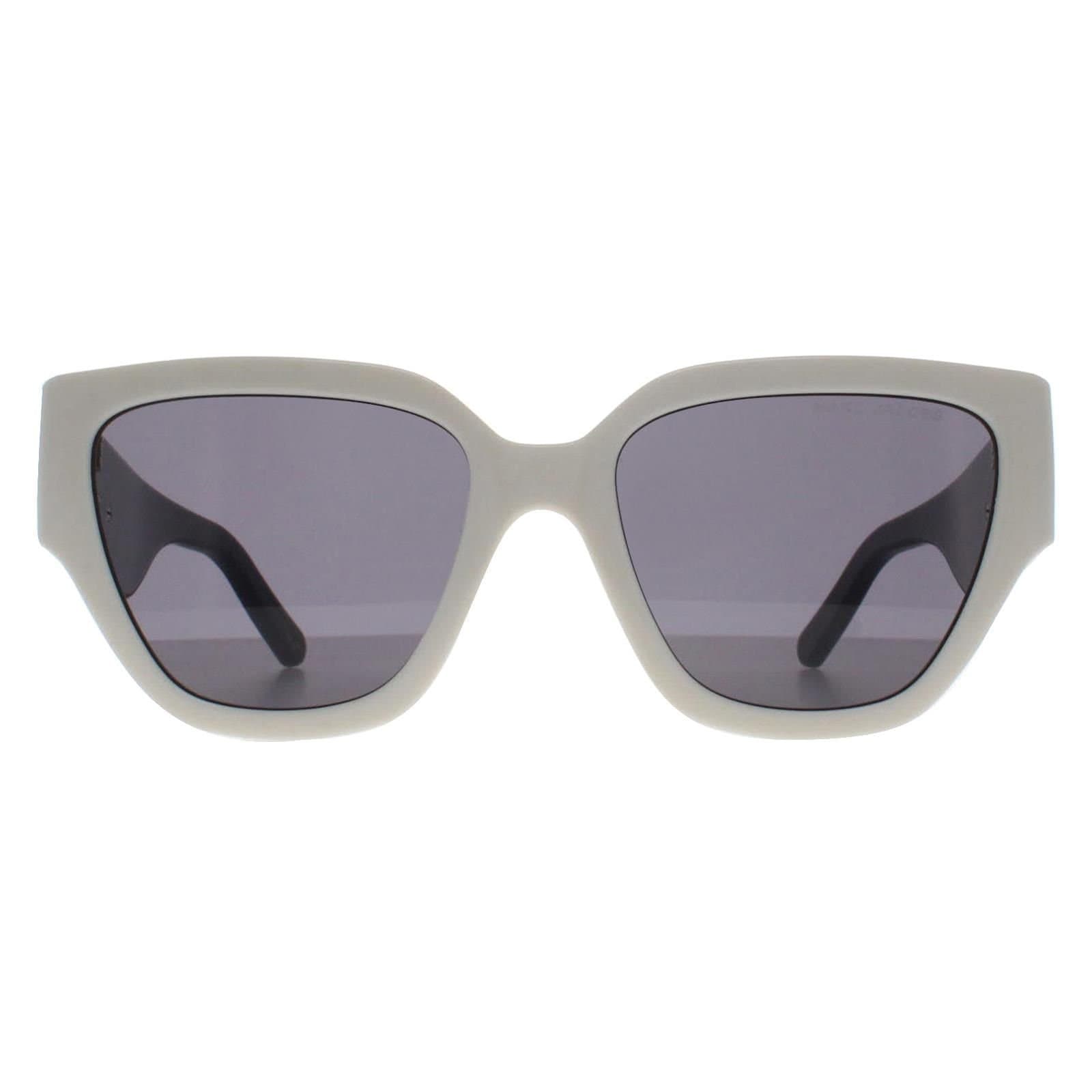 Marc Jacobs Marc Jacobs Women's Cat Eye Ivory Gray MARC 724/S in White