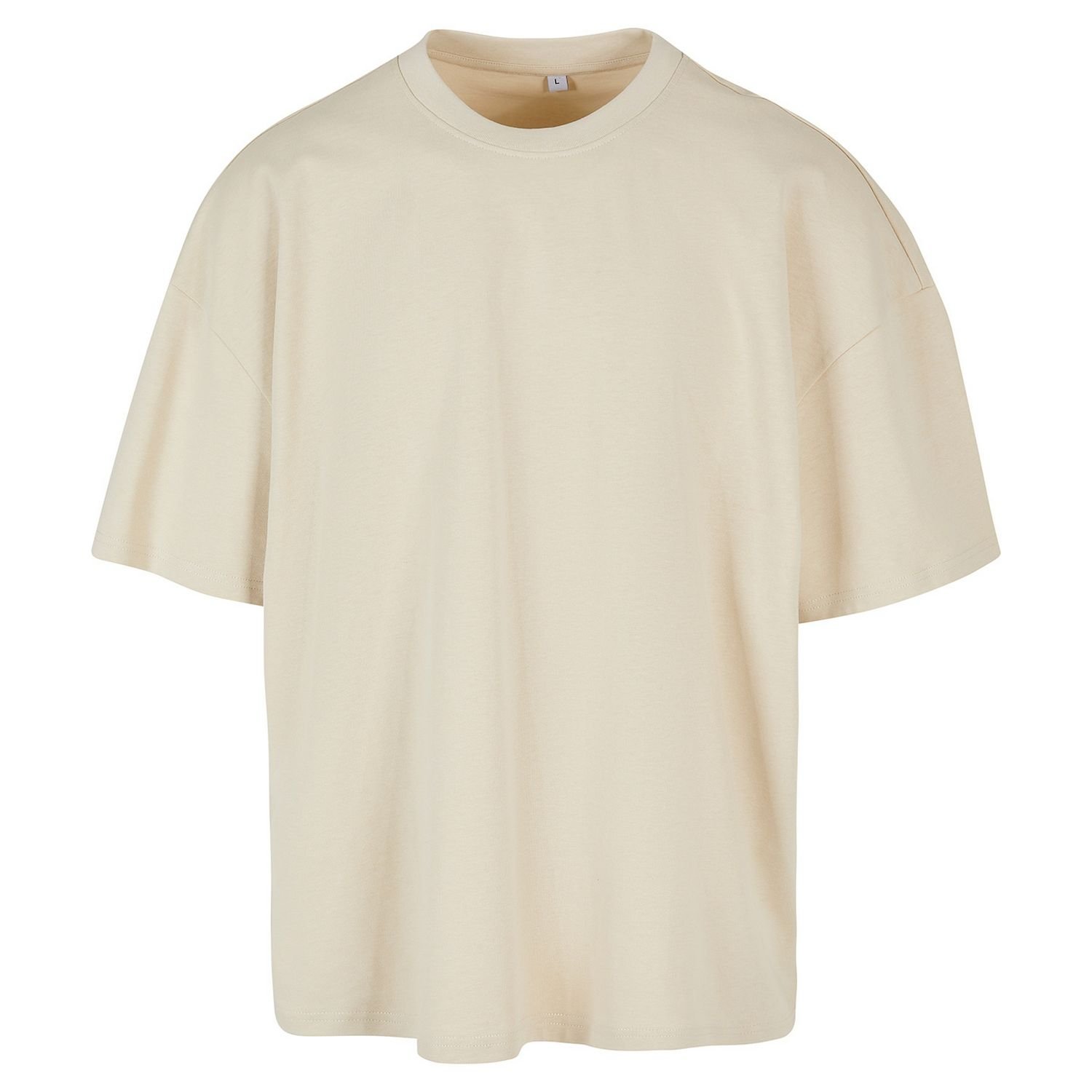 New Morning Studios New Morning Studios Men's Jersey Cotton Oversized T-Shirt in Light Sand - 4