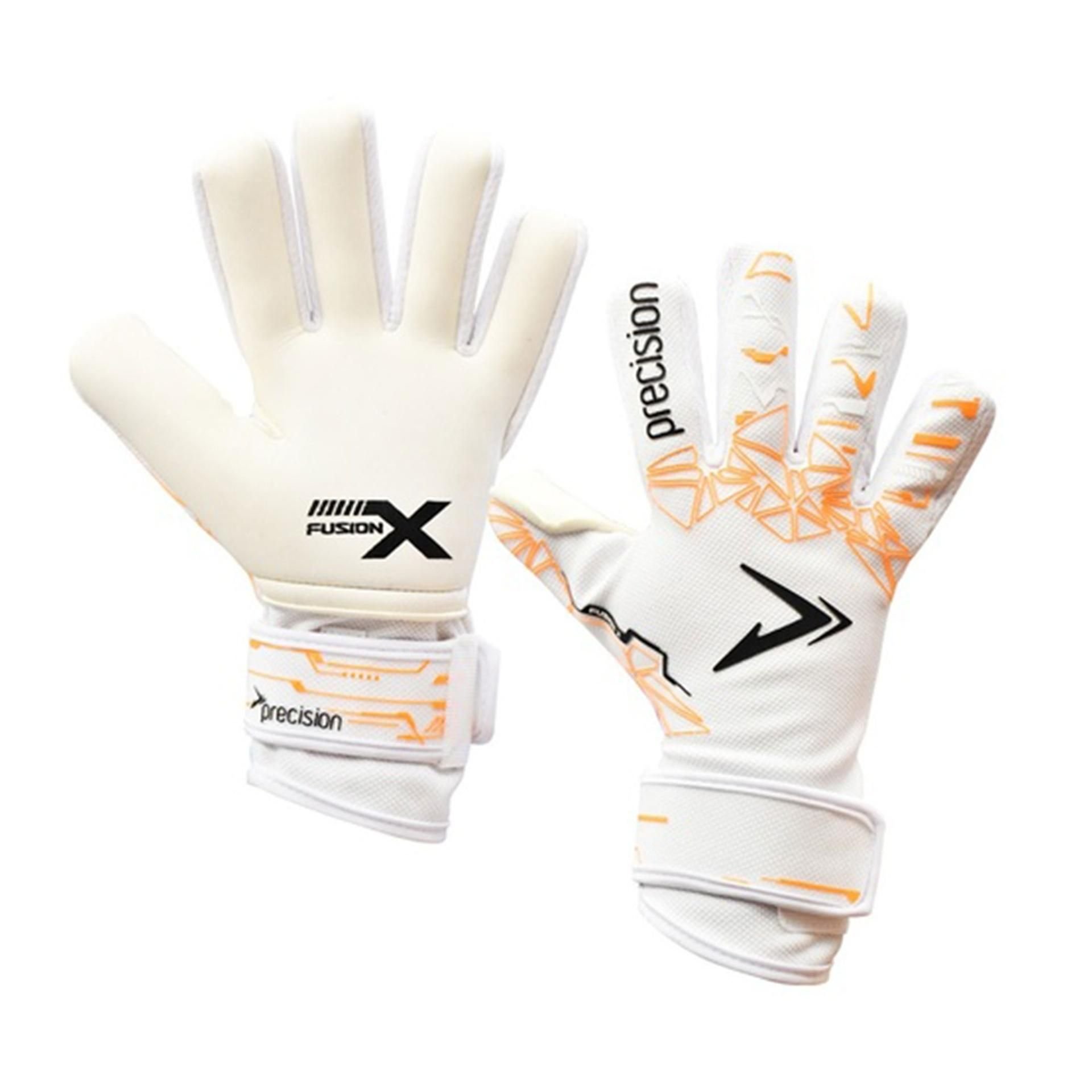Precision Precision Men's Fusion X Pro Lite Giga Goalkeeper Gloves in White - 3