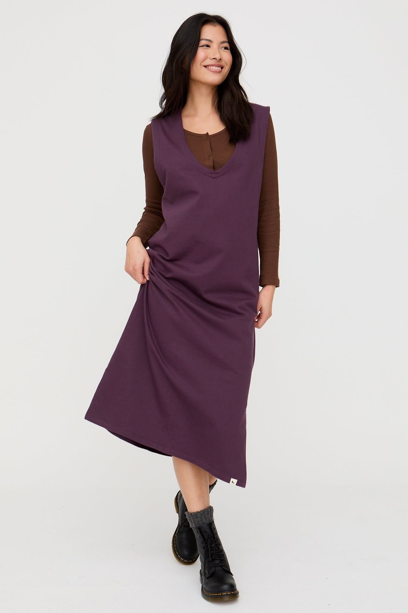 Turtledove London Turtledove London Women's Quin Purple Dress - 3