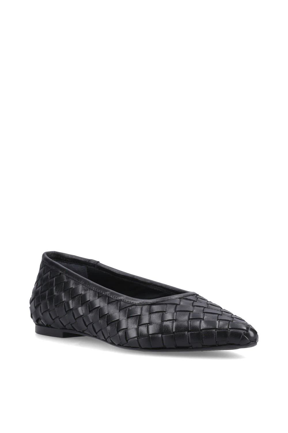 Hush Puppies Hush Puppies Women's Darla Woven Ballerina in Black