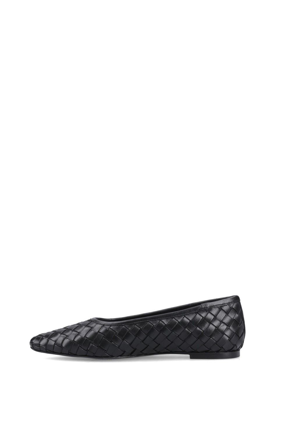 Hush Puppies Hush Puppies Women's Darla Woven Ballerina in Black - 4