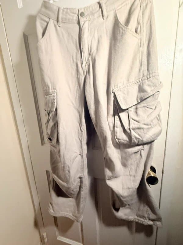 ASOS Beige Cargo Pants