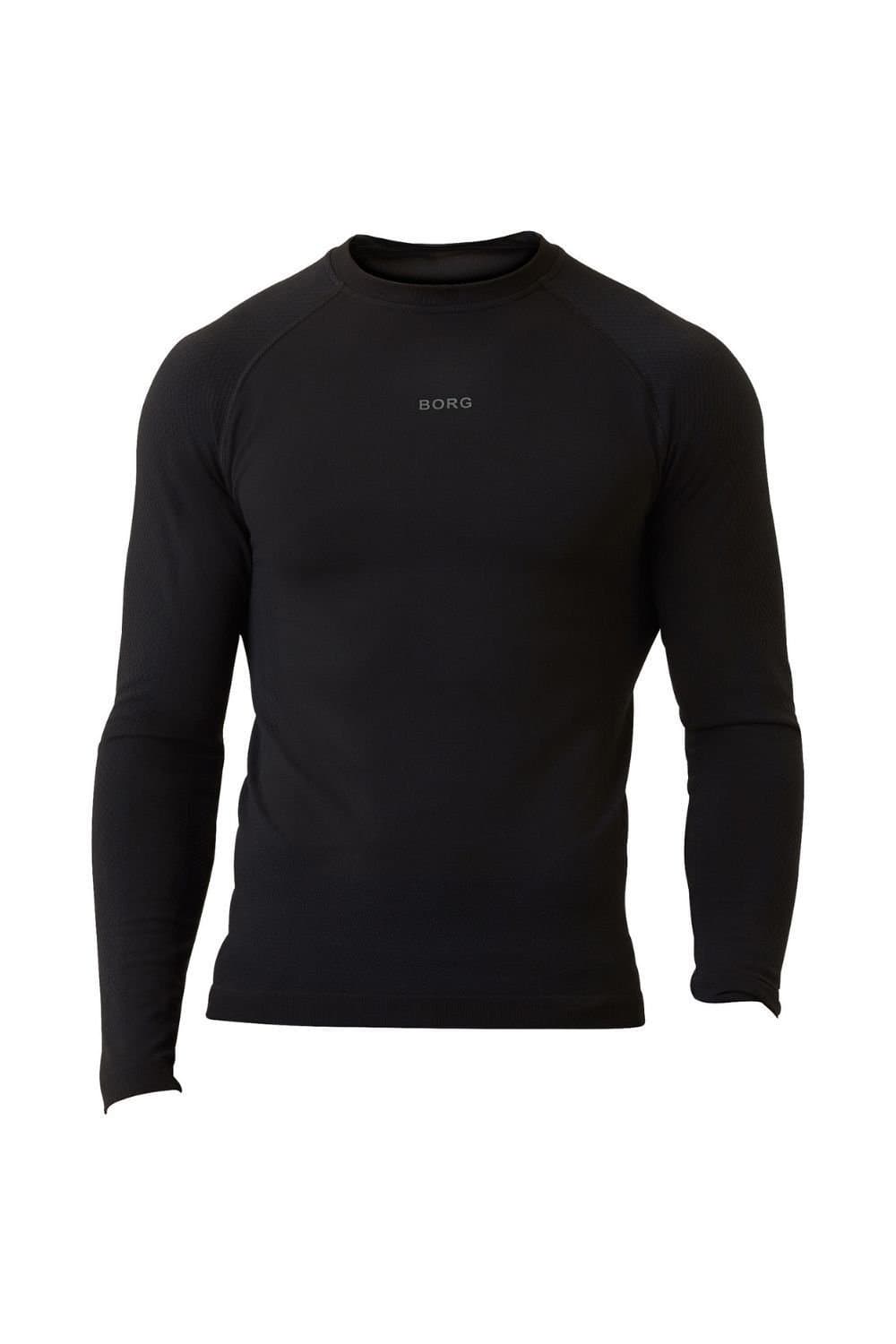 Bjorn Borg Bjorn Borg Men's Designer Long Sleeve T-Shirt in Black