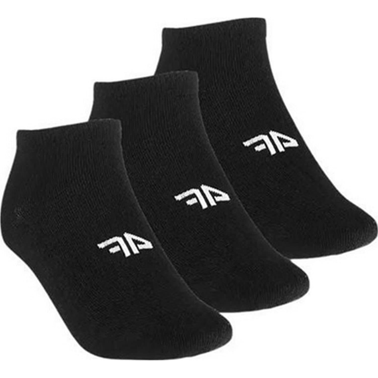 4F 4F Men's M442 Ankle Socks in Black