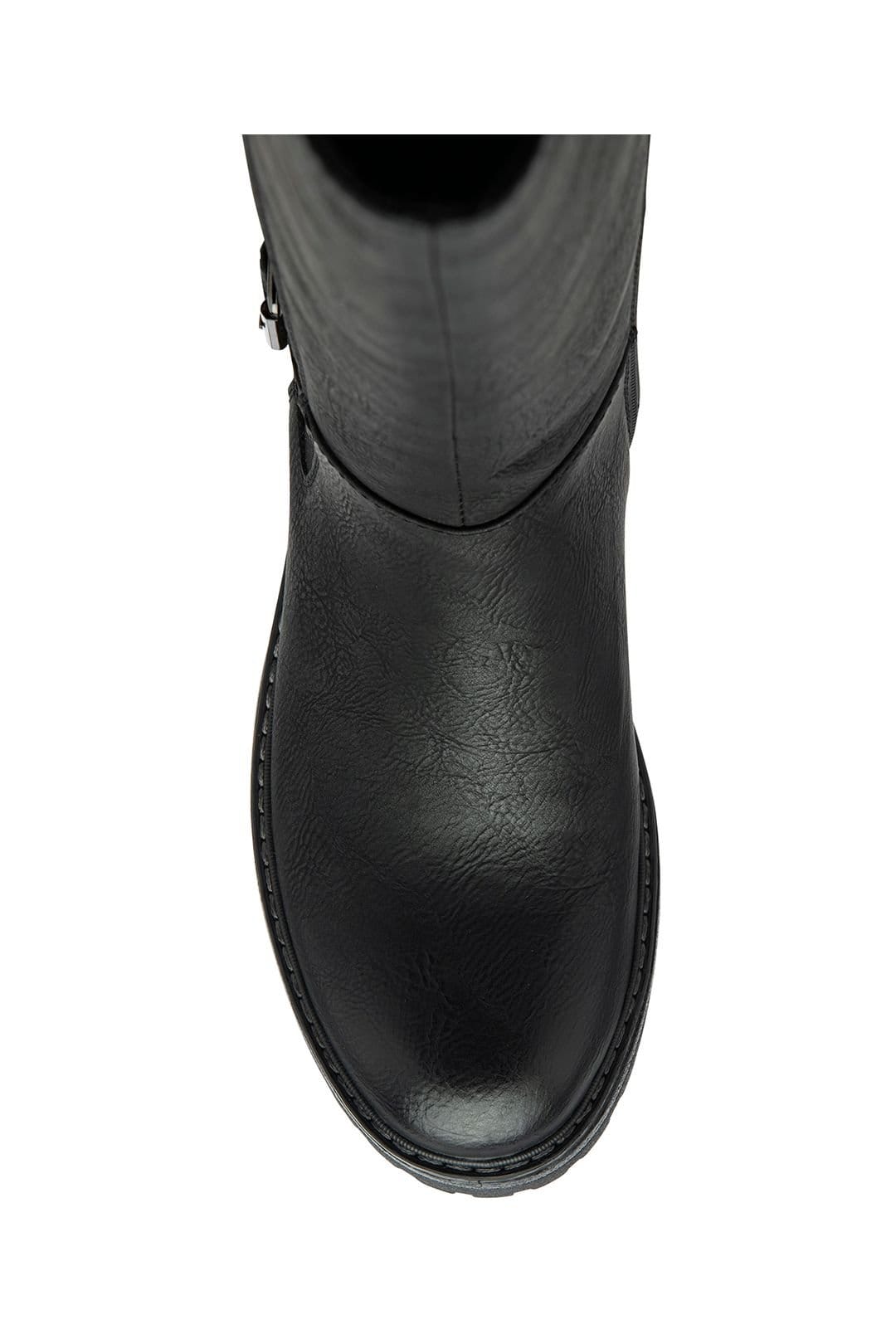 Lotus Lotus Women's Black 'Padova' Knee-High Boots - 4