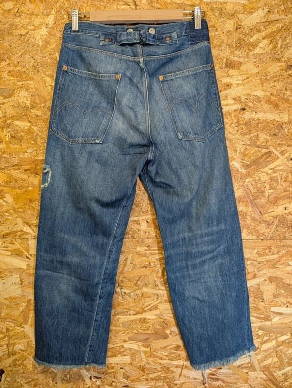 Levis Levis Vintage Clothing 501 1915 Blue Jeans W28 Cinch Raw Hem Cropped Selvedge
