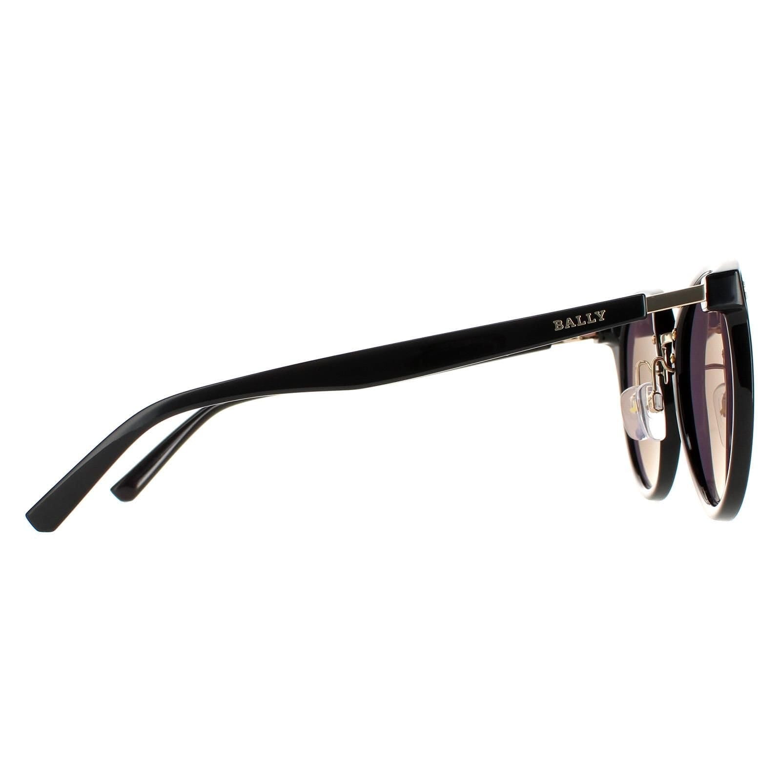 Bally Bally Women's Cat Eye Black Blue BY0043-K - 4