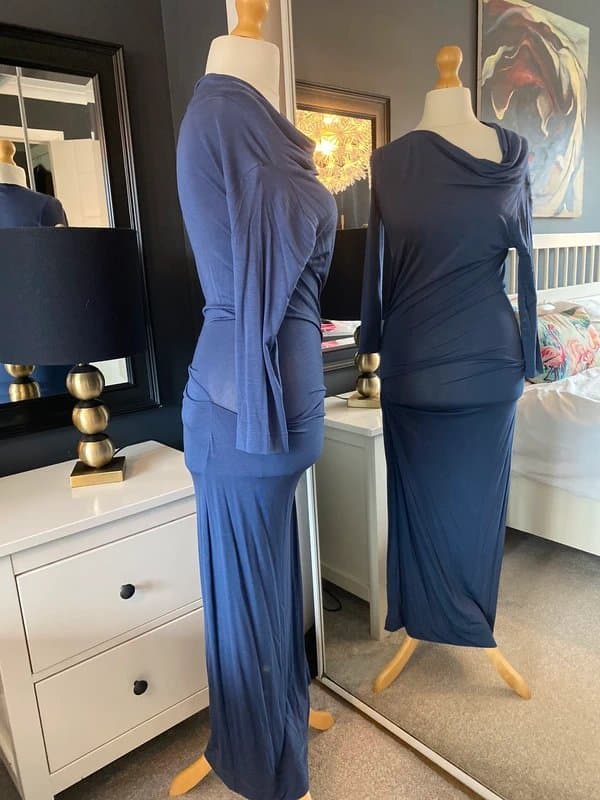 Vivienne Westwood Vivienne Westwood full length gown S 12 mint condition.