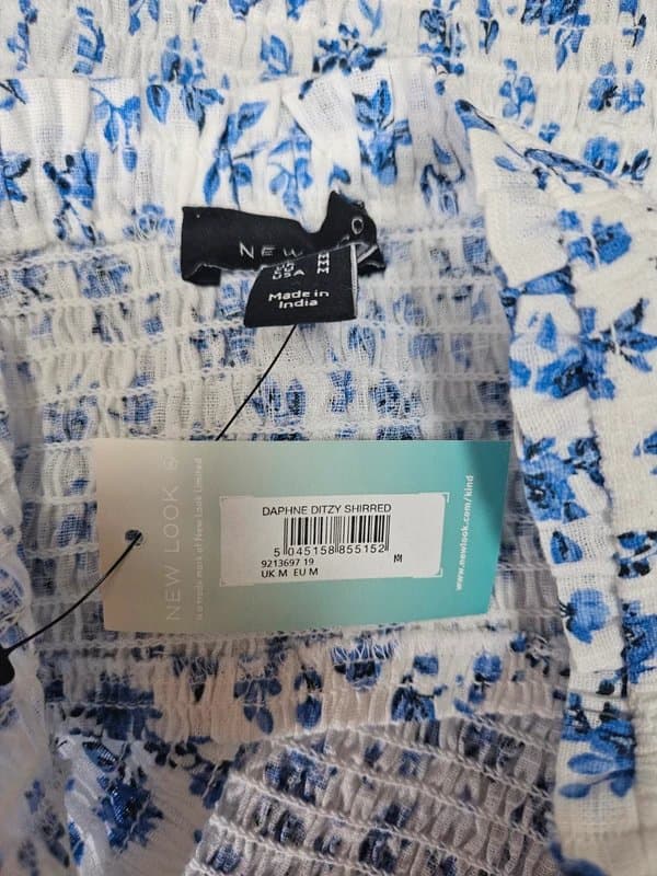 New Look Co-ord crop top and ruffle skirt