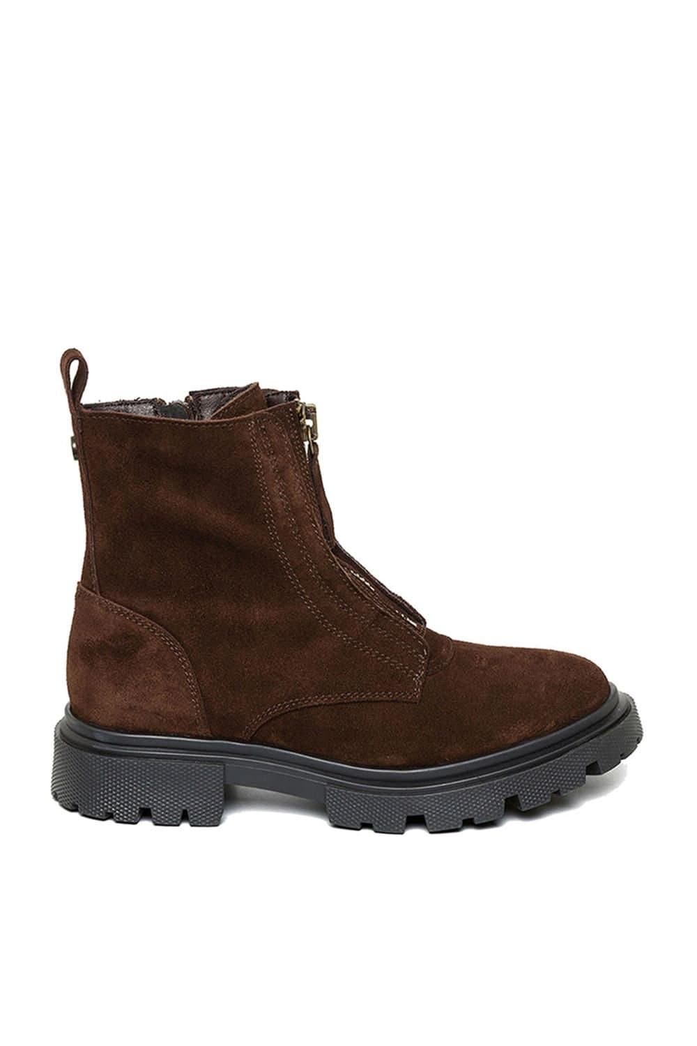 Steve Madden STEVE MADDEN Women's 'Rilana Boot Brown' Suede Boots in Brown