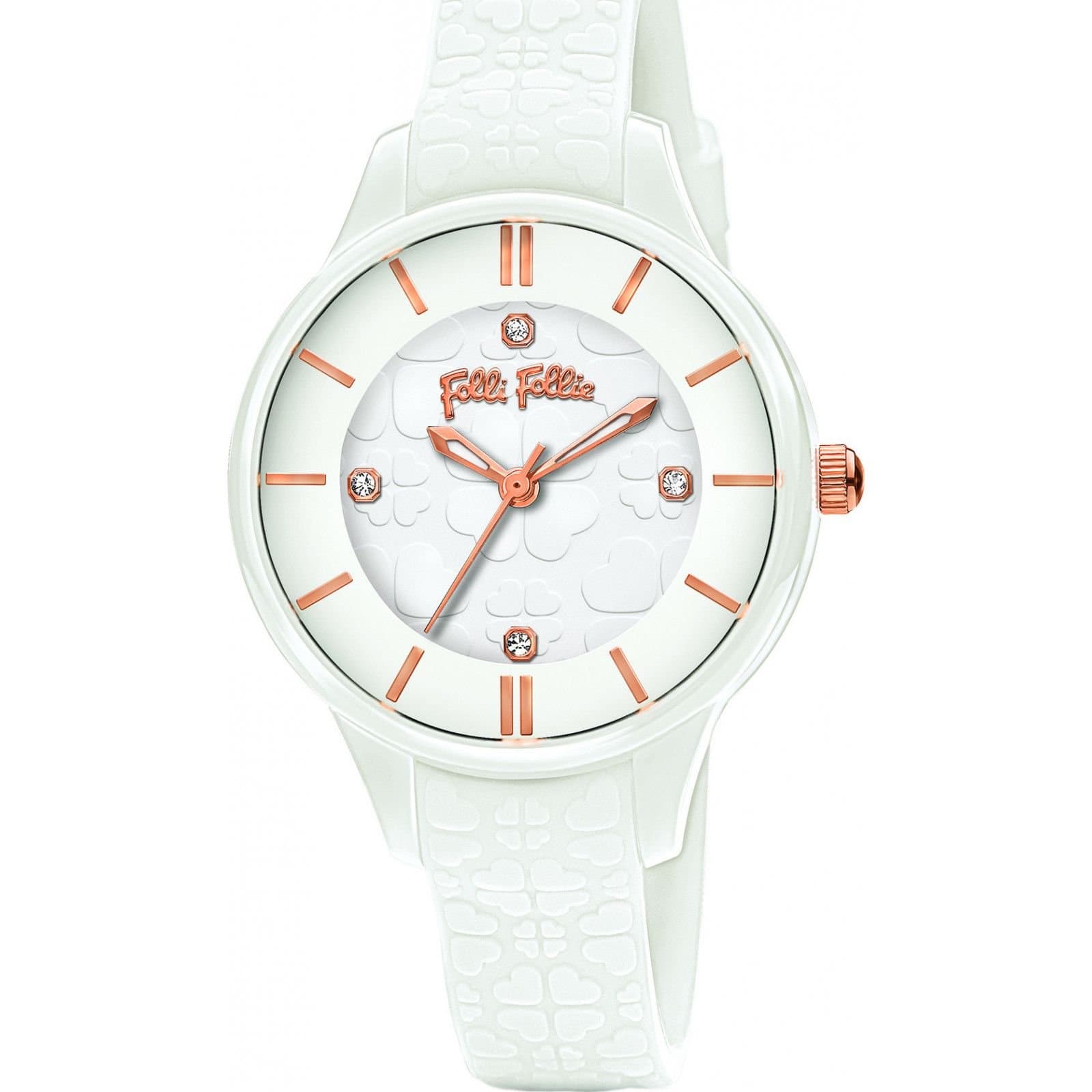 Folli Follie Folli Follie Women's WF15P027ZSW 28mm Quartz Watch in White