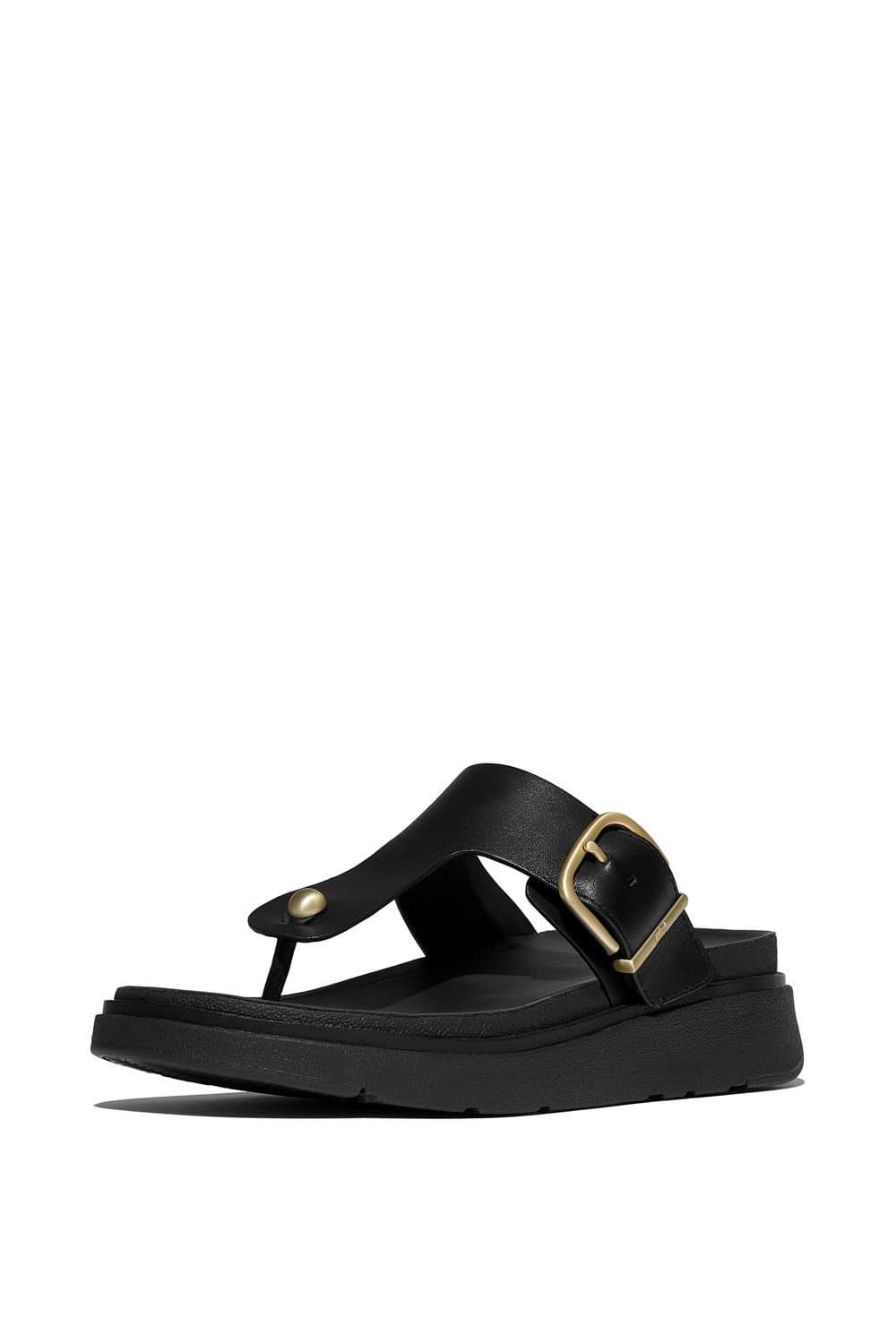 FitFlop FitFlop Women's Gen-FF Toe-Post Sandals in Black