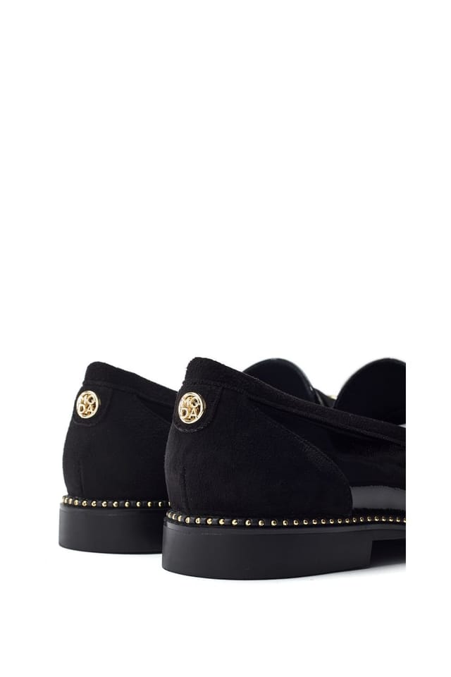 Moda In Pelle Moda In Pelle Women's 'Kinzey' Patent Leather Loafers in Black - 3