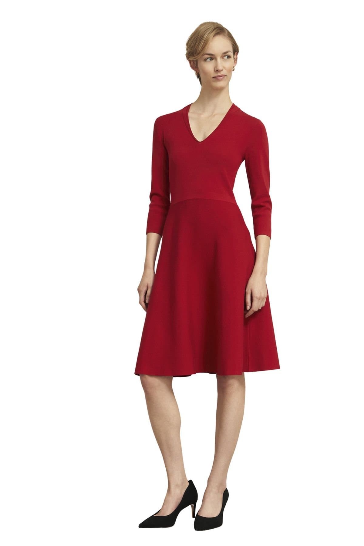 Hobbs London Hobbs London Women's Petite Scarlett Dress in Red