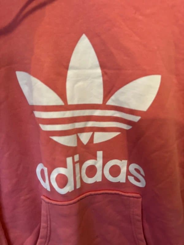 adidas Vintage Adidas pink hoodie size 10