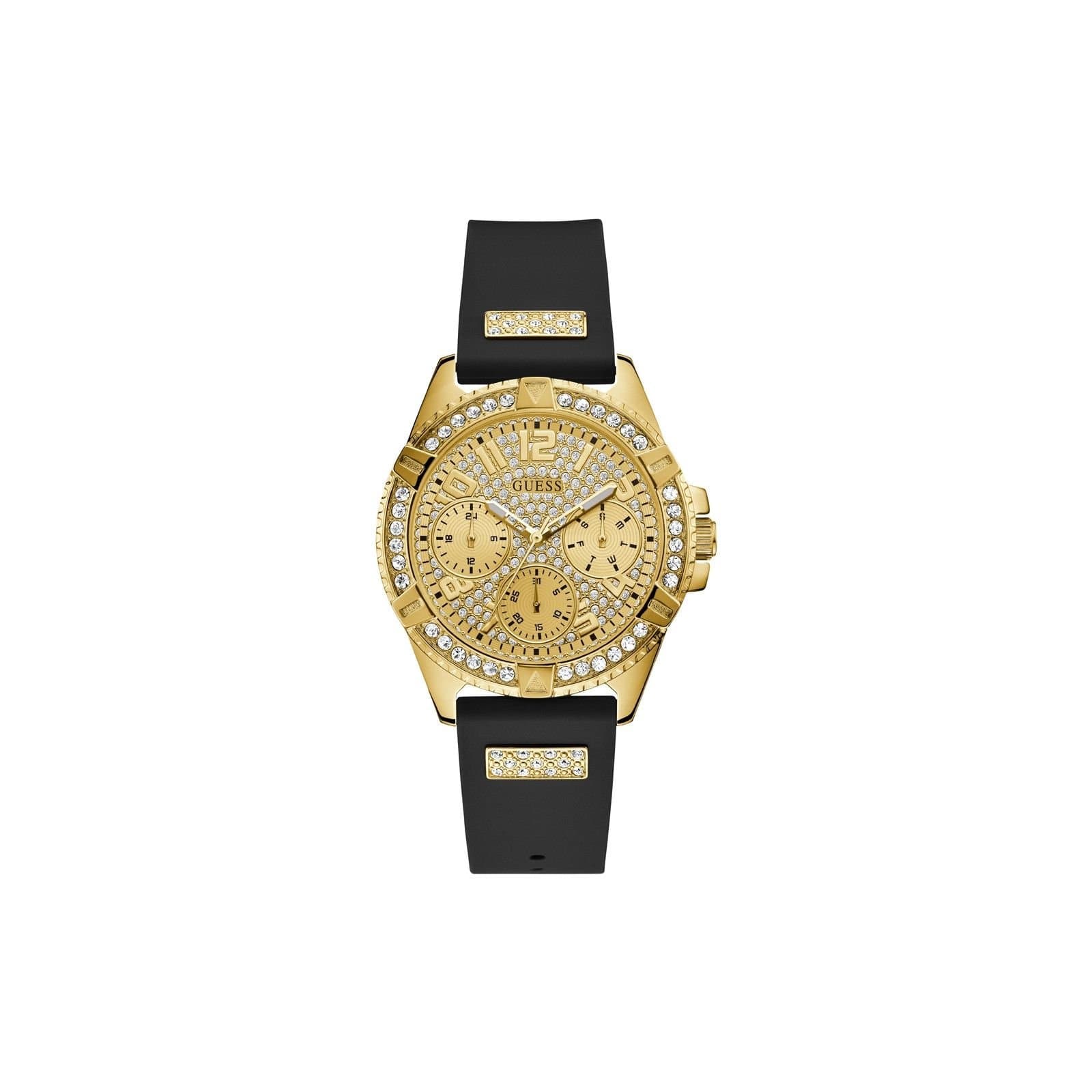 Guess Guess Women's W1160L1 Frontier 40mm Quartz Watch in Black
