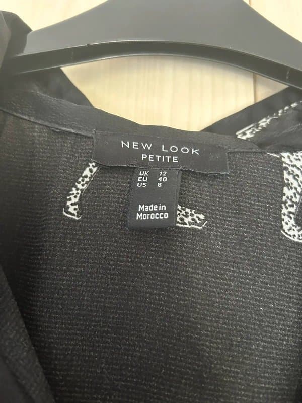 New Look Leopard silk shirt