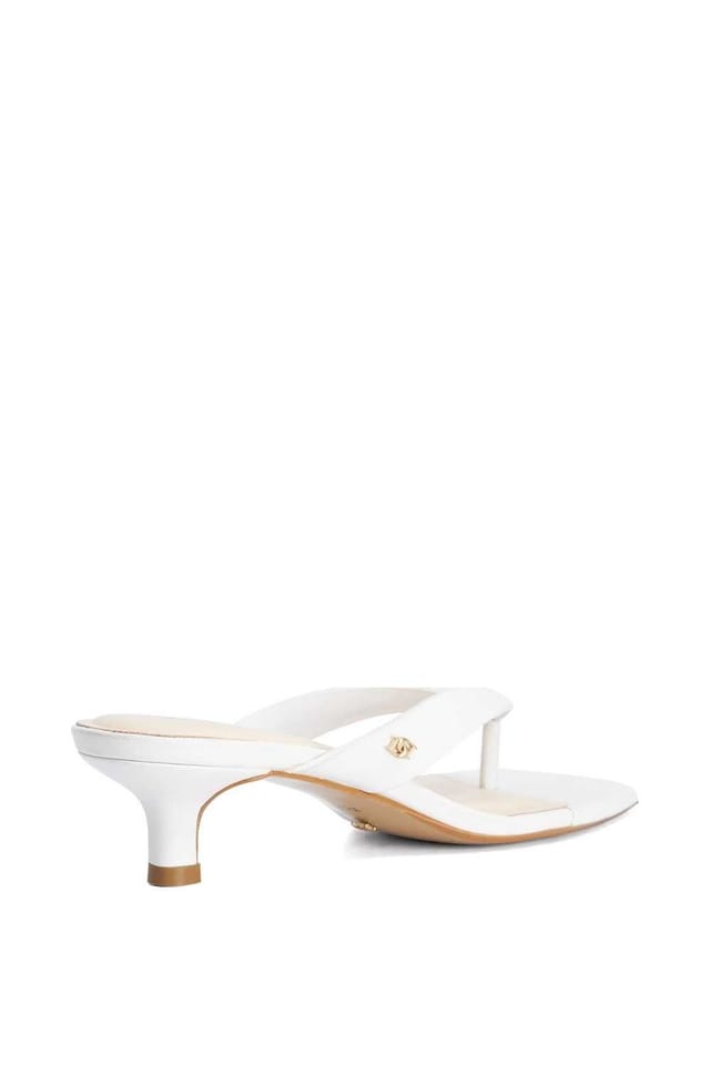 Dune London Dune London Women's 'Manic' Leather Sandals in White - 3