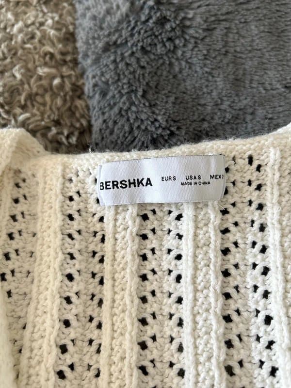 Bershka Knit waistcoat