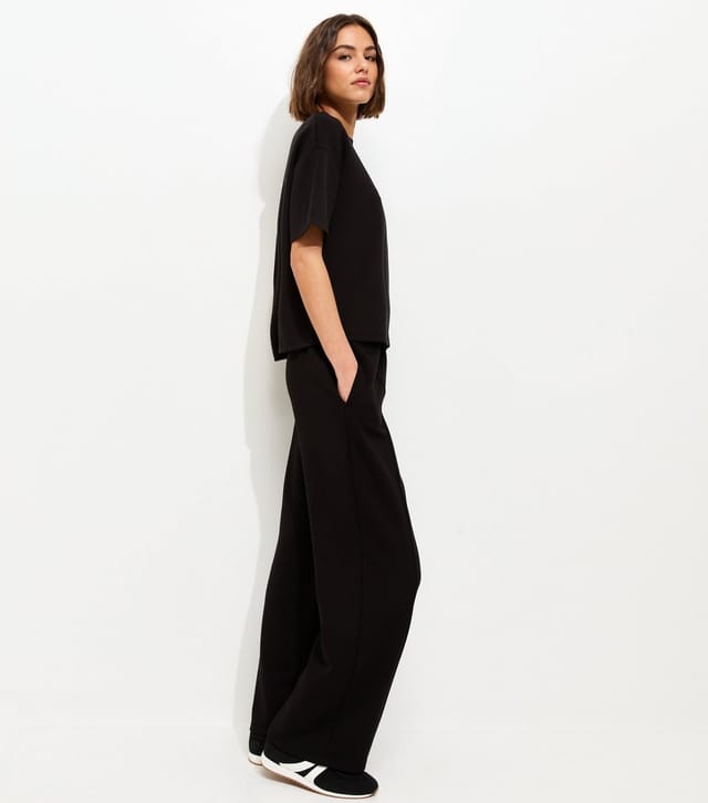 New Look Women's Premium Black Jersey Joggers New Look - 2