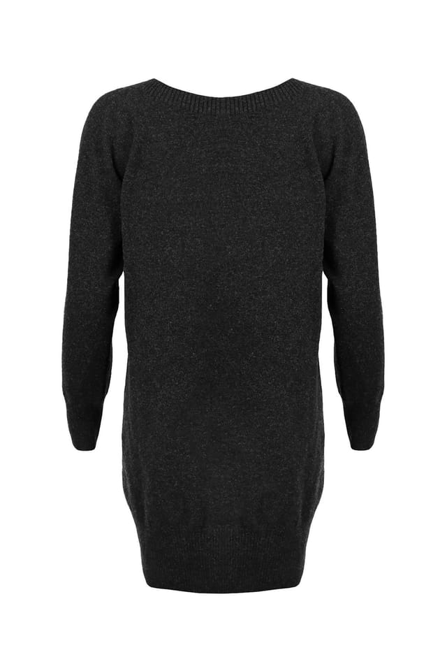 Celtic & Co Celtic & Co Women's Supersoft Slouch Dress in Dark Grey - 2